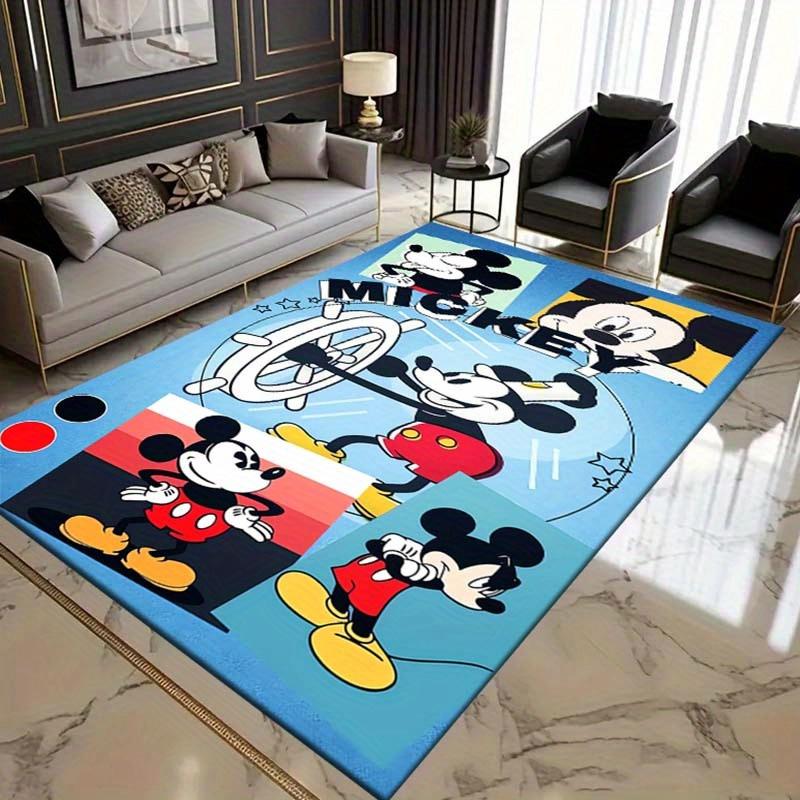

1pc Mickey Mouse Carpet Durable Non-Slip, Perfect for Indoor & Outdoor Living, Bedroom, Office, and More, 60cm by 90cm
