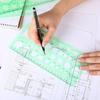 5 Pack Circle Template Circle Round Stencil Templates for Drafting Drawing Stencils Drafting Tools for Office and School Building Formwork Drawings