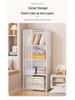 Thickened Multifunctional Storage Rack: Bookcase, Wardrobe, and Toy Organizer with Dustproof, Detachable Design.