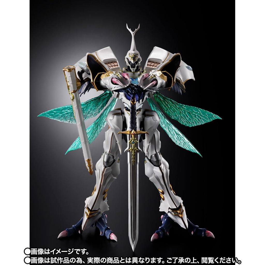 METAL BUILD DRAGON SCALE Servain Approximately 210mm Painted Action Figure Battler Dunbine New Story of AURA BATTLER (White Treasure) (Aura Dunbine)