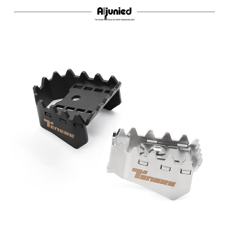 Yamaha TENERE 700 XTZ700 Rear Brake Pedal Extension - Anti-slip Adapter