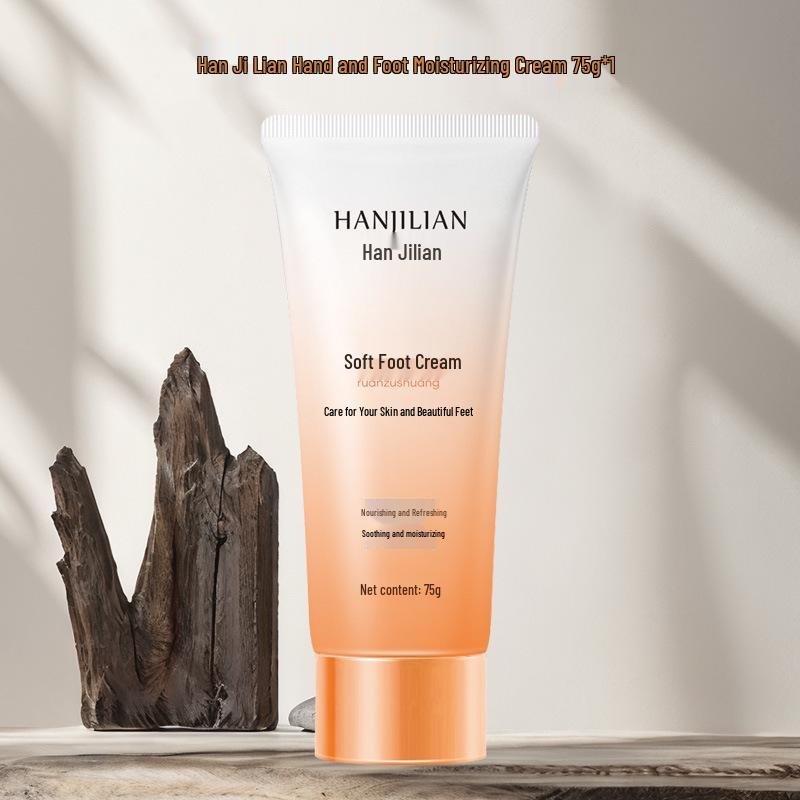Han Ji Lian-1072 Moisturizing Cream for Hands & Feet: Hydrates & Nourishes Dry, Cracked Heels