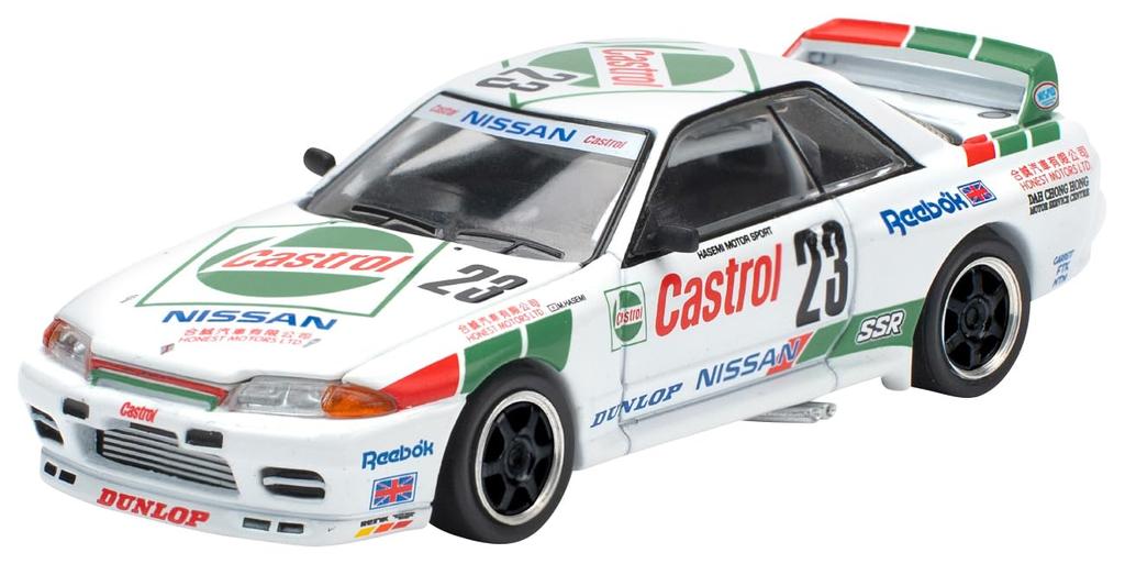 POP RACE Scale Winner of the 1990 Macau Guia Finished PR640194 1/64 GT-R R32, Race, Model,