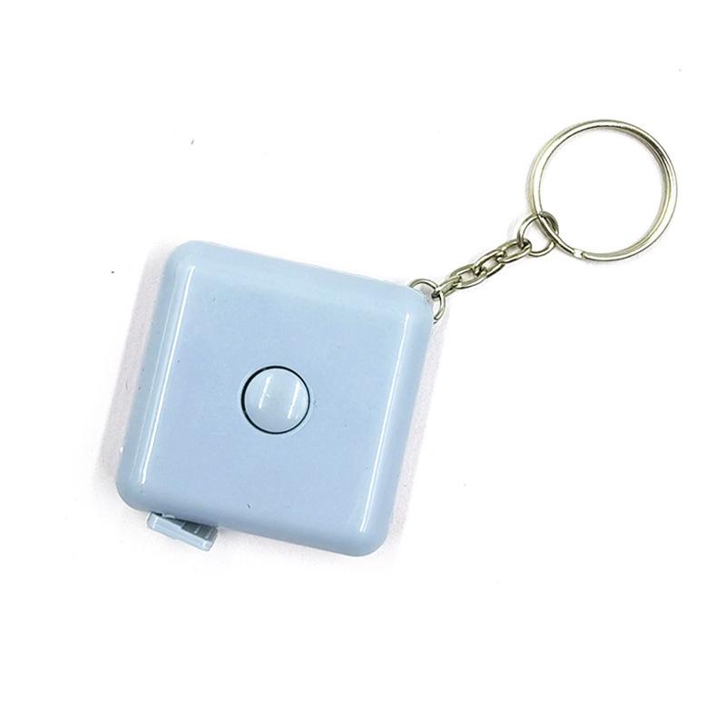 

Portable Mini Square Tape Measure Auto Retractable 1.5m Body Measuring Ruler Nordic Style