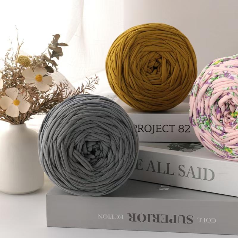 300g Large Ball Cloth Thread Handmade DIY Woven Material Handbag Storage Basket Slippers Cushion Yarn Ball Homemade Thread Ball