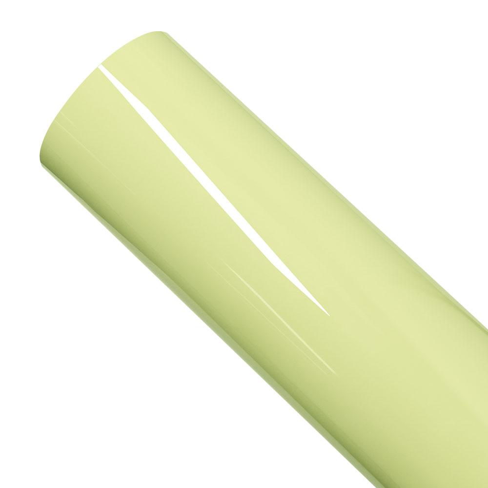 Crystal Light Yellow Car Sticker Car Wrapping Vinyl Film PET Sticker Bubble Free Auto Decals Car Accessories Exterior Interior