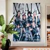 Kpop XG Group Hanging Bohemian Tapestry Hanging Tarot Hippie Wall Rugs Dorm Japanese Tapestry