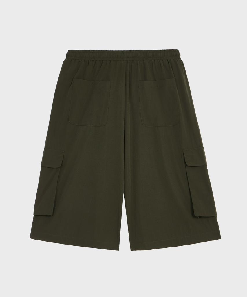 GLW Nylon Bermuda Cargo Pants Khaki