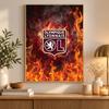 Lyon FC Diamond Painting Kit 5D Full Drill DIY Diamond Mosaic Wall Art Home Decor