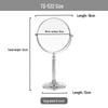 Oeny 6-inch Double-Sided HD Desktop Makeup Mirror with 3x Magnification