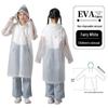 EVA Kids’ Raincoat: Thickened, Explosion-Proof for School, Hiking, Travel - Disposable Outdoor Poncho