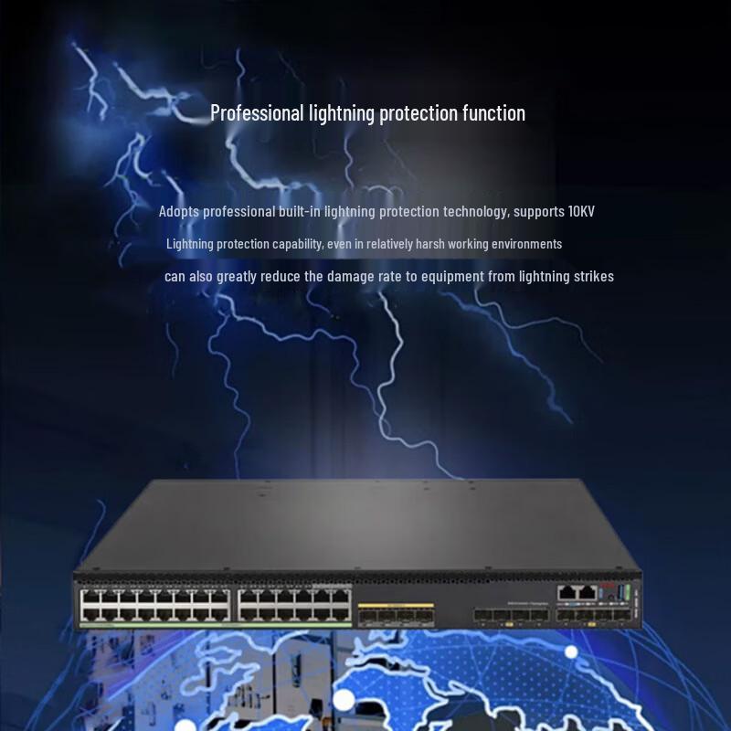 H3C S5590-28T8XC-EI Layer 3 Core Ethernet Switch