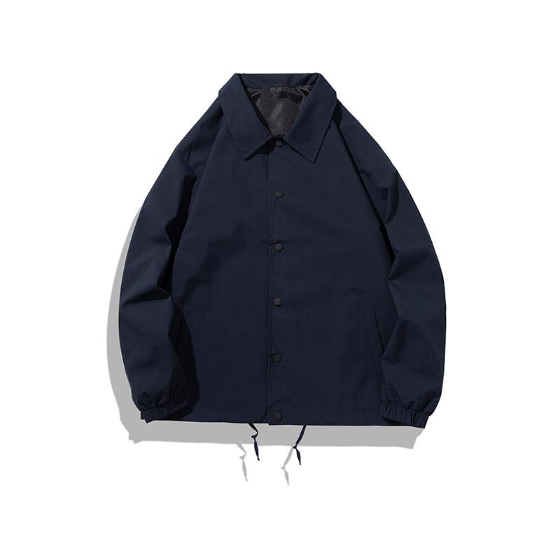 American Style Top Coach Jacket - Spring/Autumn Trendy Men's Lapel Casual Jacket