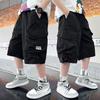 Boys' Summer Shorts Cropped Pants Quick Drying Pants Children's Boys' Work Pants Ice Silk Thin Style
