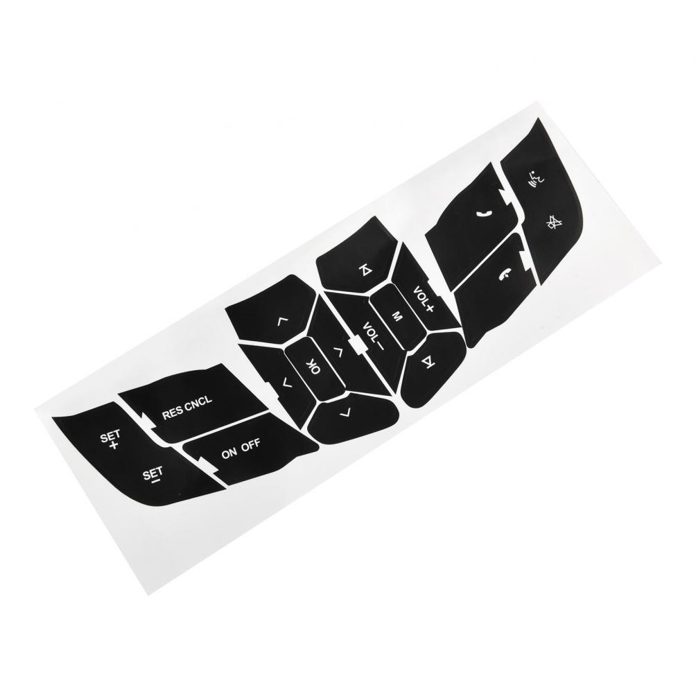 For FORD for MUSTANG 2015-2018 GEN STEERING WHEEL BUTTON REPAIR DECALS STICKERS