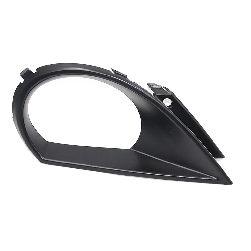 Black Left/Right Front Hood Fog Light Lower Grill Grille Cover For Q7 2011-2015 4L0807489A 4L0807490A