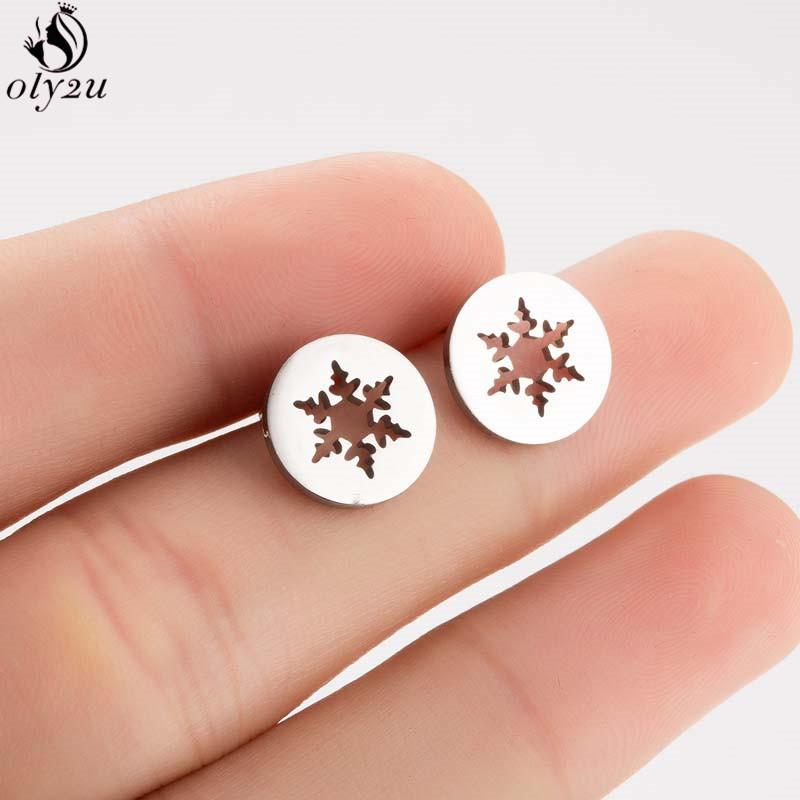 Cute Ballet Earings Women Jewelry Minimalist Puzzle Dinosaur Map Wave Cat Stainless Steel Stud Earrings Girls Pendientes