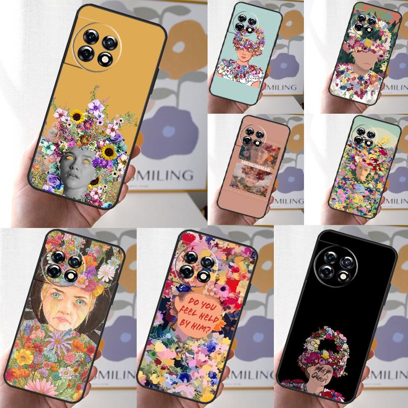 Midsommar May Queen Cover For OnePlus Nord CE 4 2 3 Lite N30 N10 N20 OnePlus 13R 13 12 12R 11 10 Pro 10T 8T Case