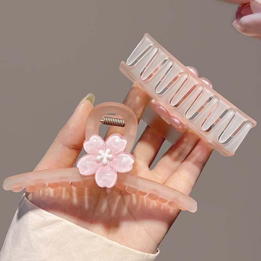 Sakura Sakura Hairpin Cherry Blossom Sweet Barrettes Lovely Flower Hair Claw Gift