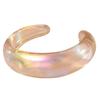 Lightweight Comfortable Geometric Acrylic Bracelet Color Changing Hues Trendy Outfit Complement Versatile Jewelry