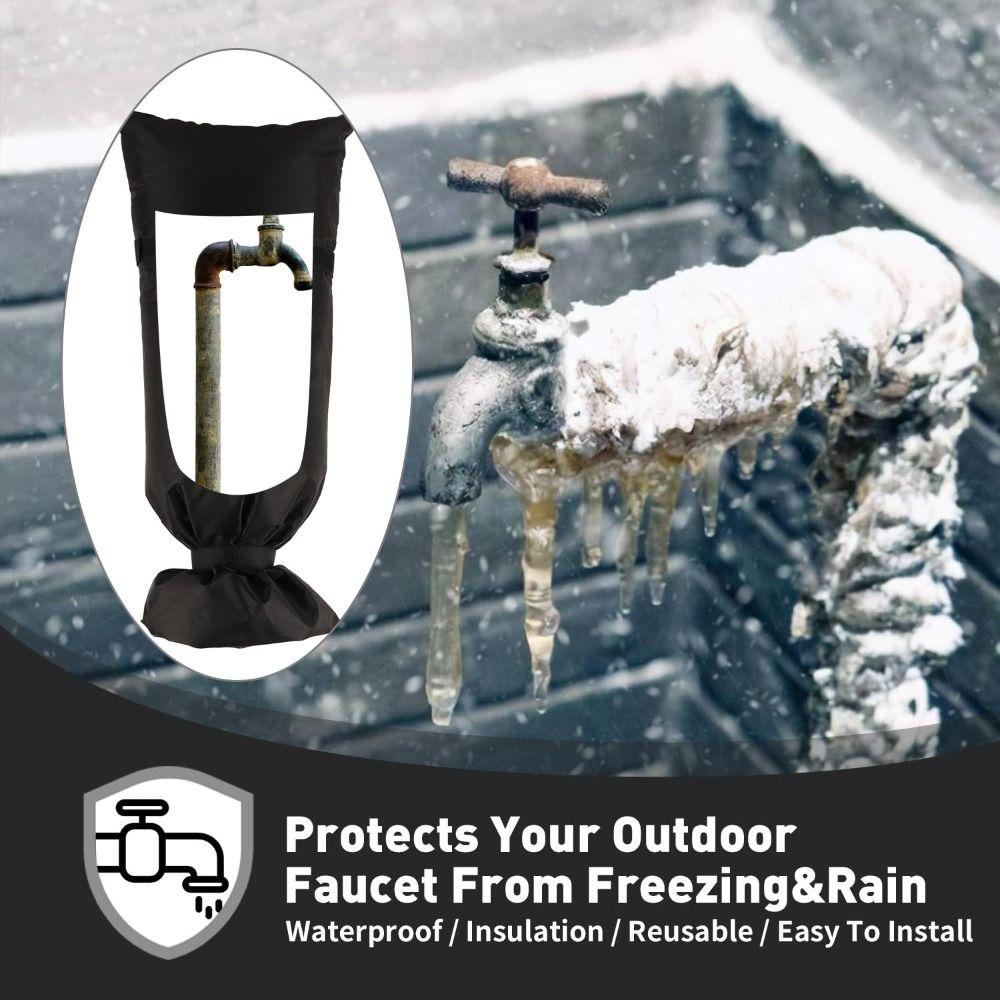 Thicken Faucet Antifreeze Cover Waterproof Faucet Insulation Cover Useful Faucet Tap Cover Outside