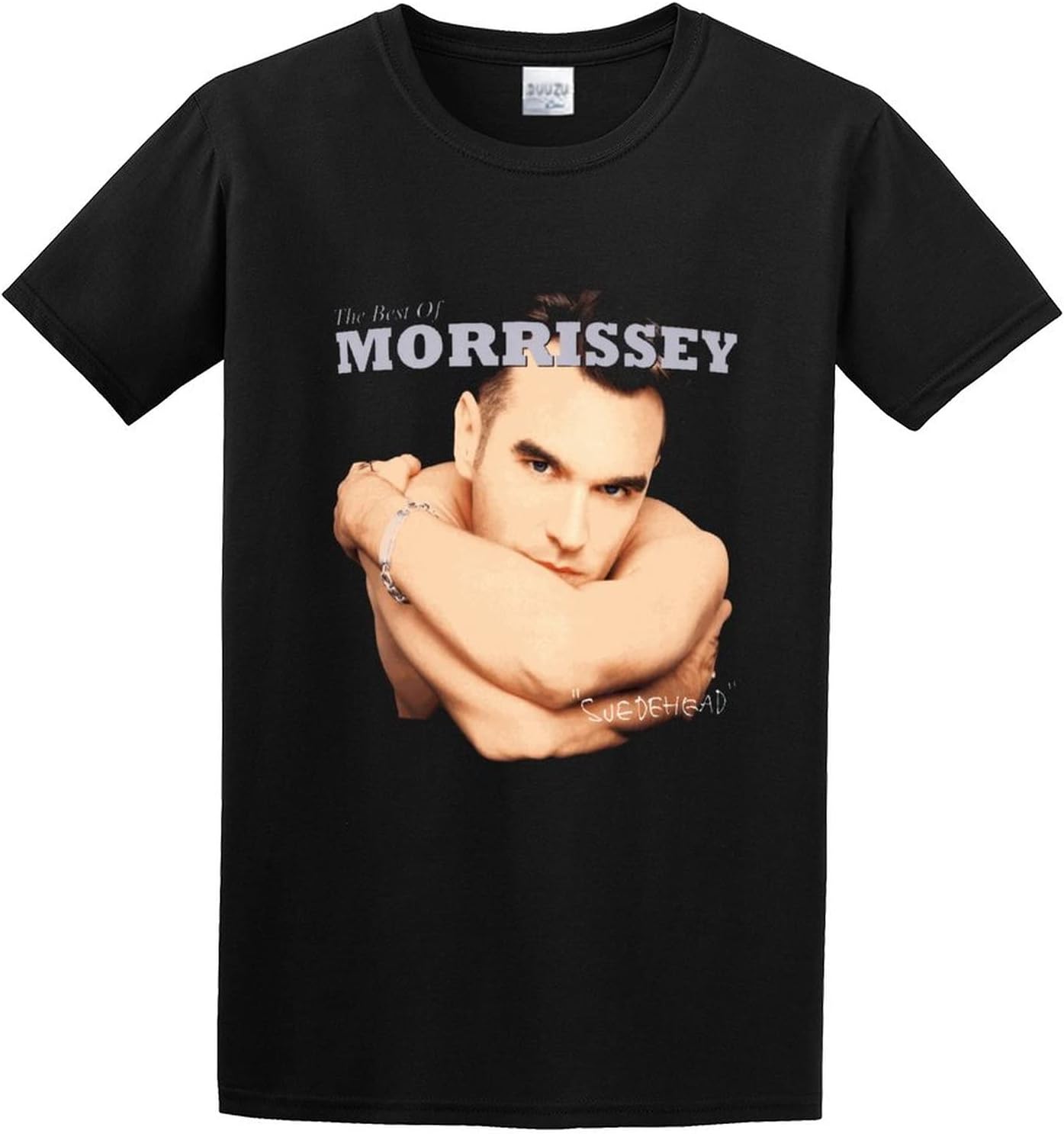 Men s Morrissey Suedehead The Best of Morrissey Regular Fit T Shirt M Black XS чёрный