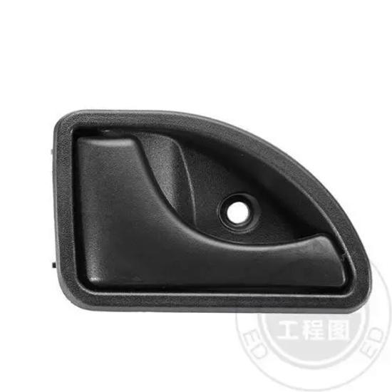 Klika vnitřních dveří automobilu pro Renault 1997-2007 Kangoo 1997-2003 Twingo Přední levá pravá klika 8200247802 82002478