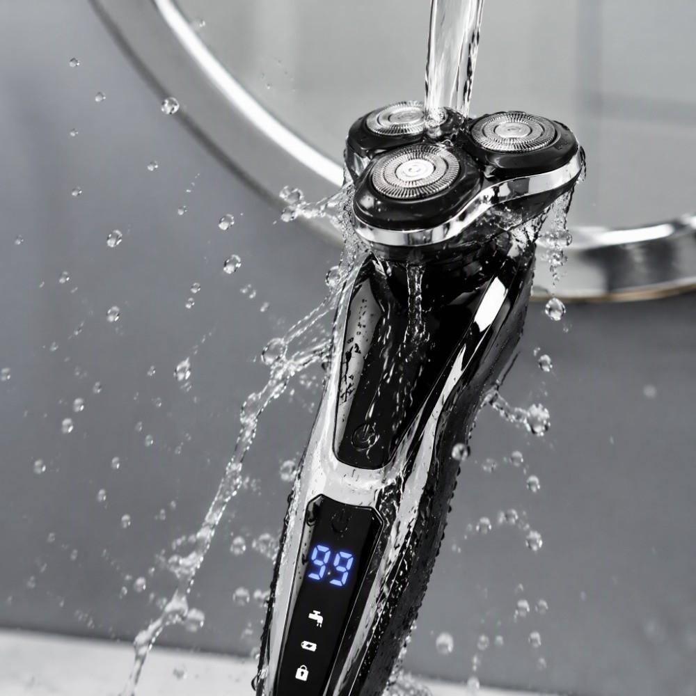 LCD Display Beard Trimmer Whole Body Washable Hair Clipper 4 In 1 Shaver  Hair Cutting