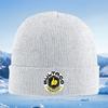 Motorcycle brand logo with a hand gesture Men Women Unisex Knitted Hat Beanie Pullover Cap Winter Thermal Warm Christmas Outdoor