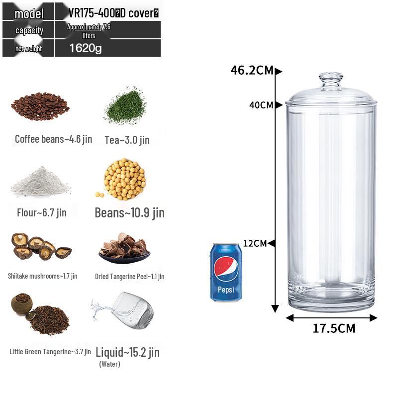 Large Capacity PC Airtight Food Storage Container