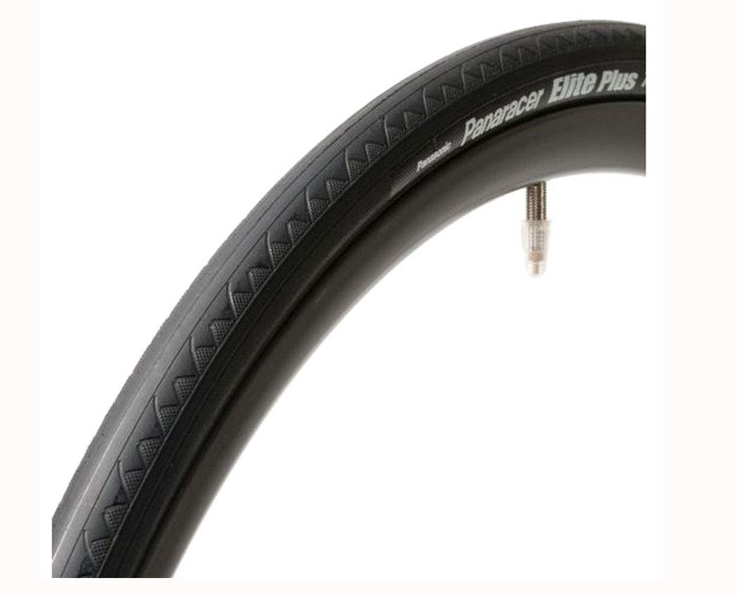 

Panaracer Elite Plus Clincher Tire [650 x 23C] F623-ELTP-B Black (Road Bike, Cross Bike, Commuting, Touring, Long Rides)