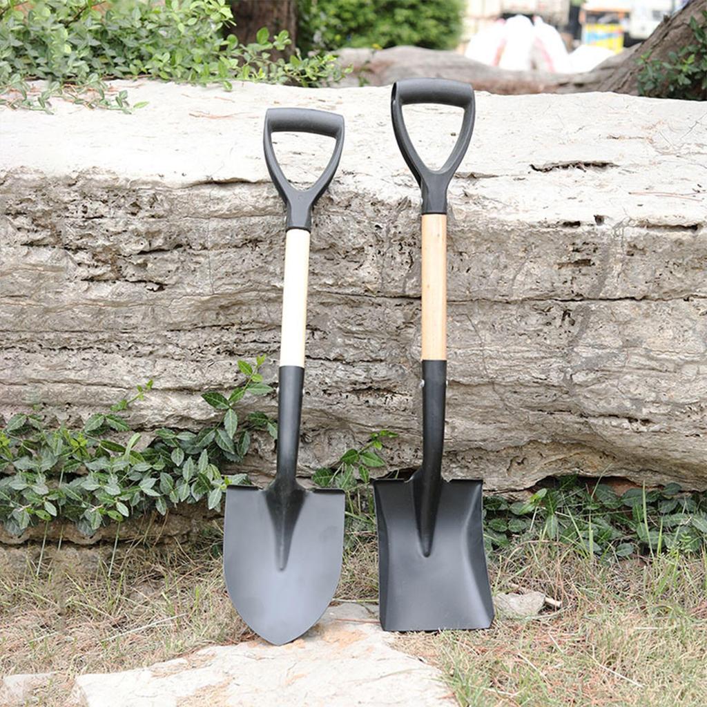 Garden Shovel Handle D Shaped Scoop Handle Portable Replacement Snow Shovel D Grip Handle for Digging Raking Tools