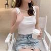 Women's Racerback Camisole with Wide Straps - Sleeveless Top for Spring/Summer 2026, Armpit Coverage
