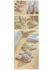 Women's Cartoon Bear Open-Toe Linen Slippers - Cozy Indoor Footwear for All Seasons