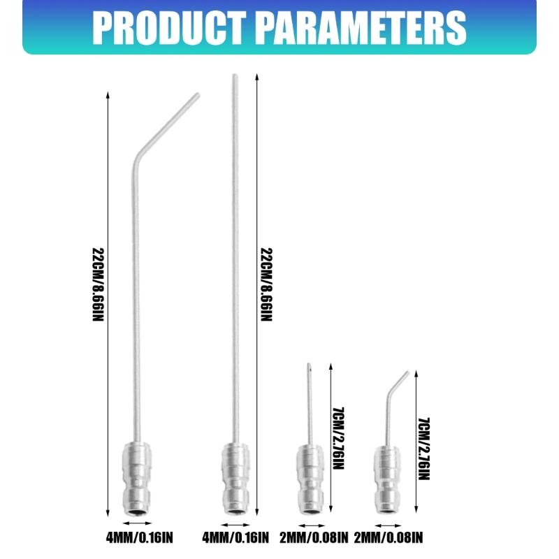 High Pressure Washer Nozzle Kit for Washing Machine Air Conditioner Cleaning 1/4 Quick Connect Stainless Steel Wand