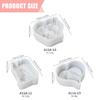 Silicone Molds Mother and Baby Candle Molds Mother's Day Plasters Molds Casting Molds Soap Molds for Candle Making