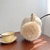 Fluffy Ear Warmer Foldable Winter Earmuffs Korean Style Plush Earmuffs  for Men and Women