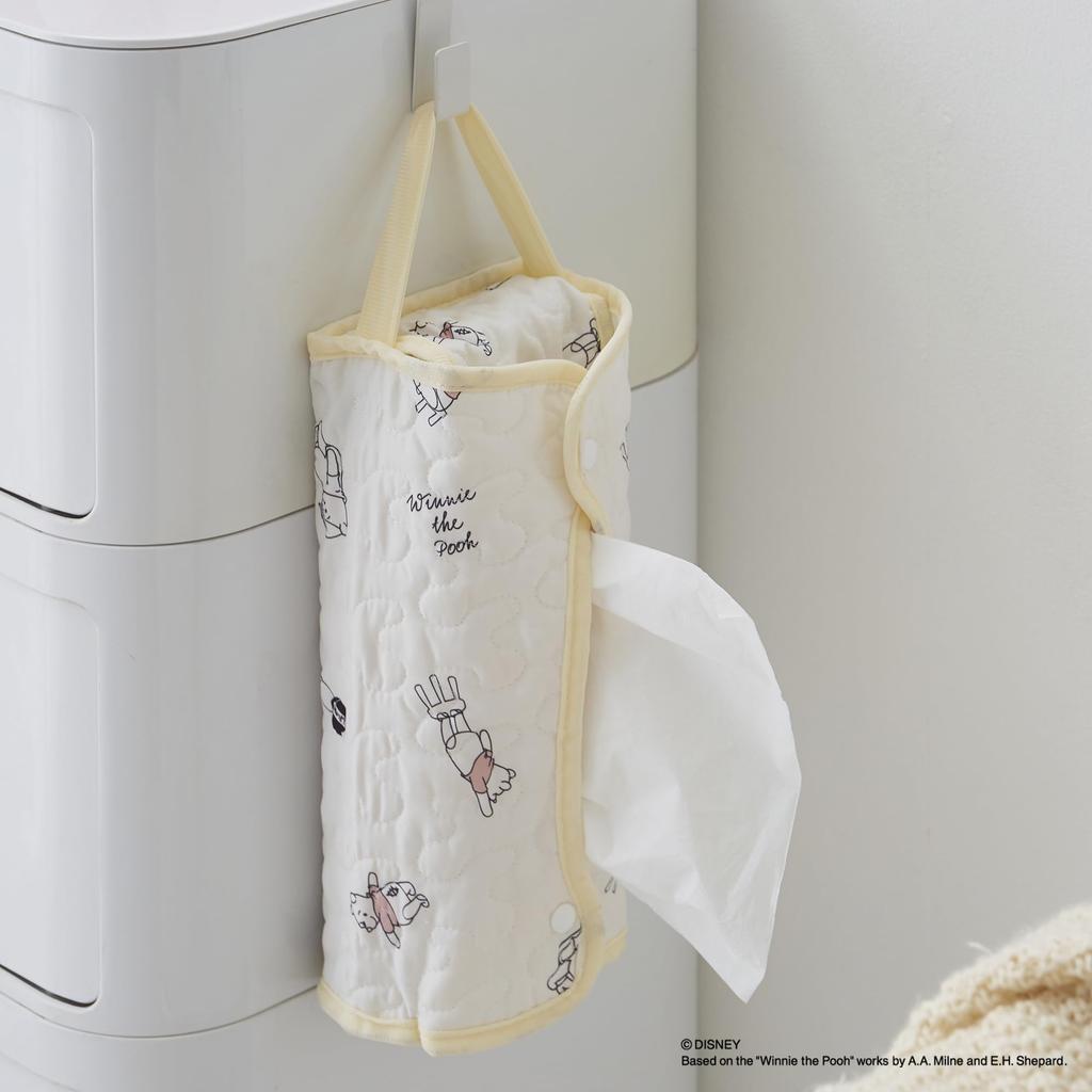 MORIPiLO Hanging Tissue Character Disney Winnie the Car Indoor Wall Plush Toy Cover the Pooh Ibul 385605 (Morishita) Case, Pooh, Approx. 30cm,