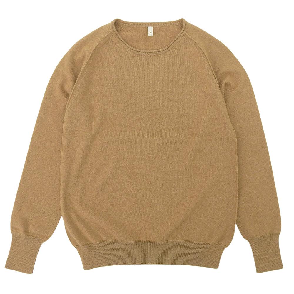 TOYOBOSHI BIEI Cashmere100 Sweater Top, Women's, Camel, 08IT-BC0002 Tops 1 CamelUsed