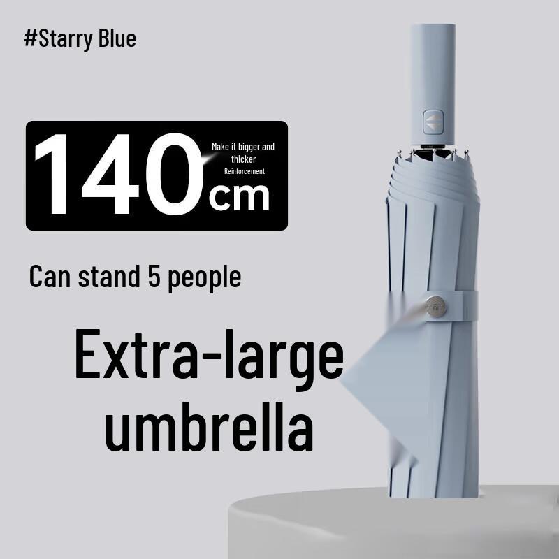 ZUODU Автоматический большой ветрозащитный зонт