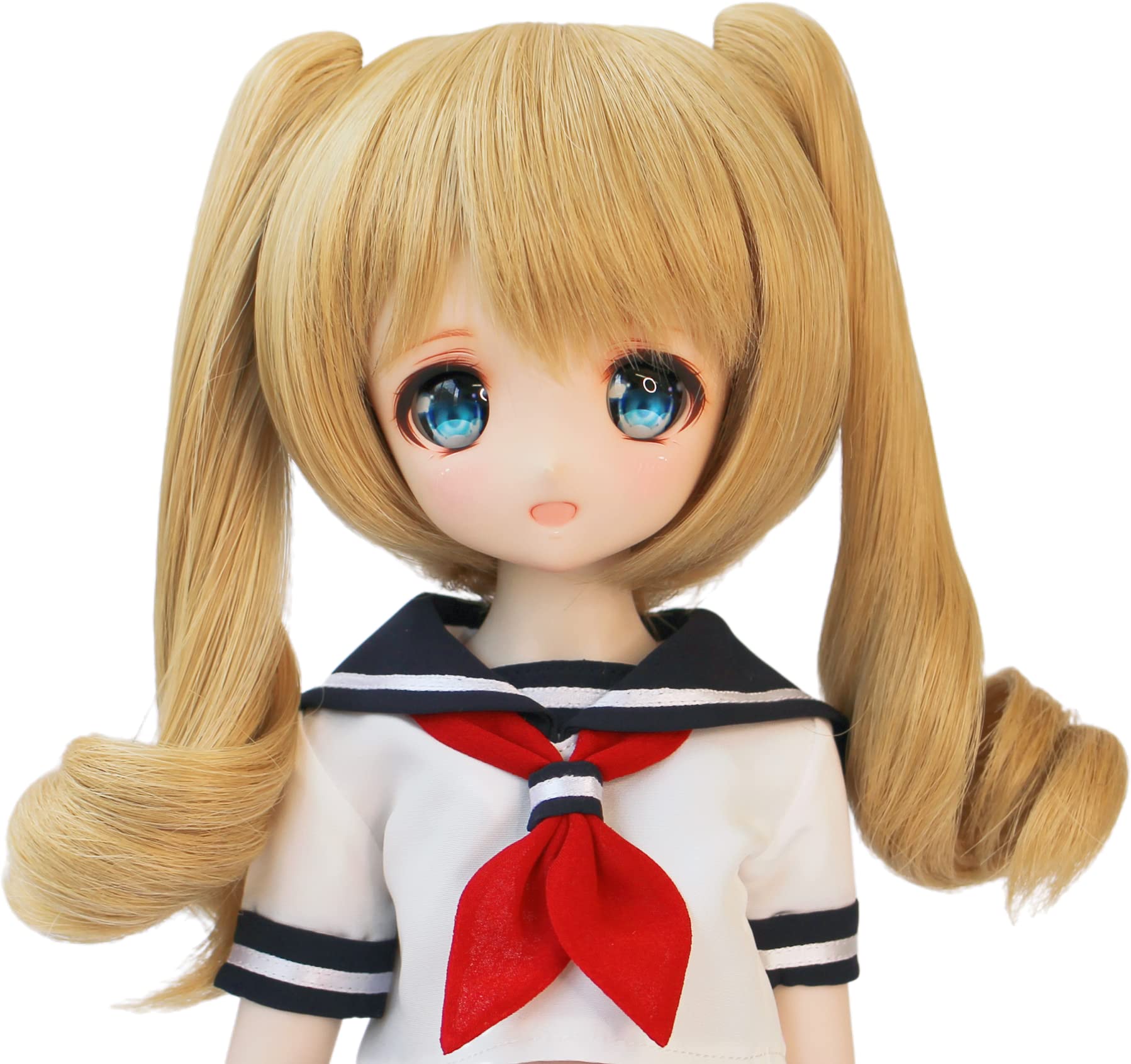 

DD MDD совместимый с париком Твин Тейл 9-10 дюймов 40см 60см Кукла BJD Кукла Термостойкий парик [Petite Marie] 1/3 1/4 (совместимый DDH-01 10)