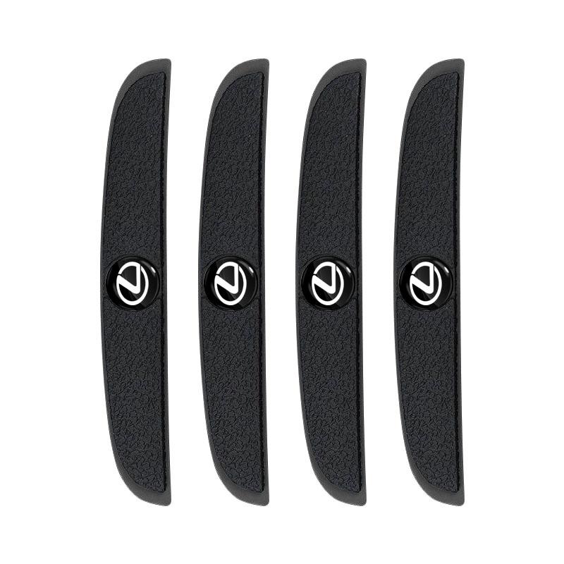 

4Pcs Car Door Anti-Collision Strip Rearview Mirror Protection Sticker For Lexus IS300H NX300H CT200H IS250 IS200 RX400H RX450H чёрный