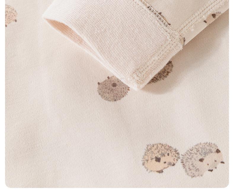 Newborn Unisex Cotton Long Sleeve Romper for Spring & Autumn
