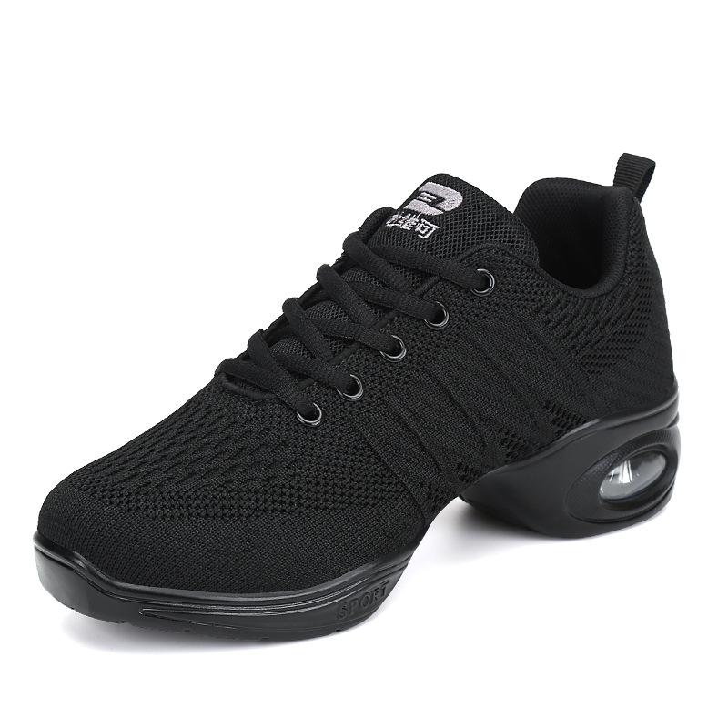 Dance Shoes Mesh Summer New Soft-soled Jazz Shoes Women's Square Dance Shoes Modern Sailor Dance Dance Shoes