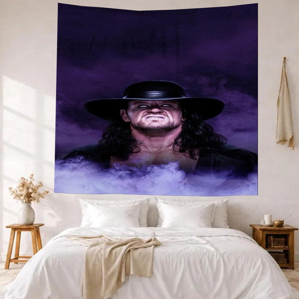 Undertaker1 Wall Decor Tapestry Art For Pet Memorial Birthdaywedding Party Backdrop Family Gift