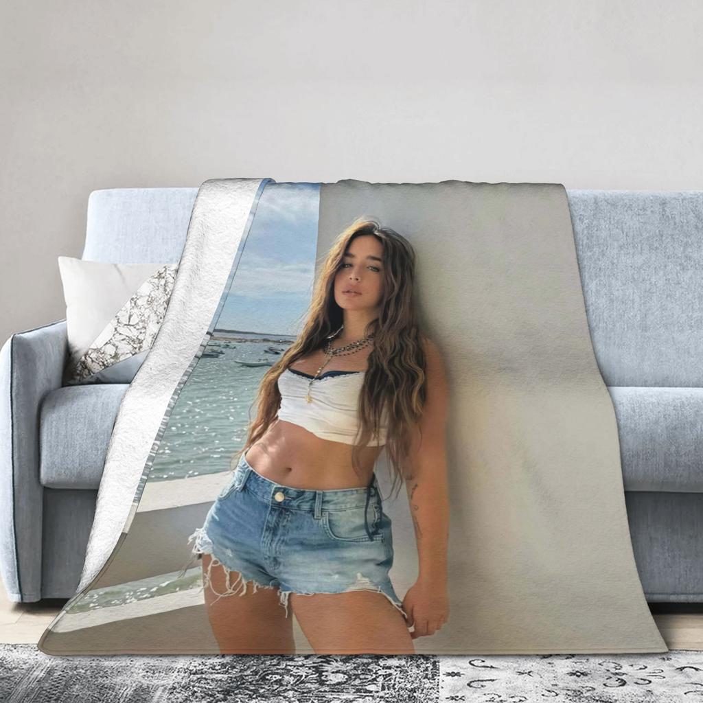 Warm Soft BlanketKids Adult Airplane Travel L-Lolas Indigos Cartoon Art Throw Blanket Flannel Bedspread For Home Decor Bed Cover