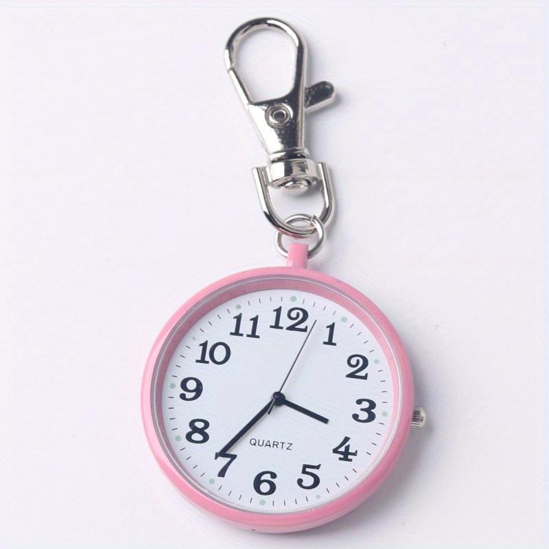 Mini Fashion Nurse Watch With Keychain Time Reminder Doctors Student Exam Quartz Watch Medical Vintage Watch Child Gift