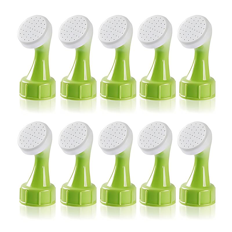 

10PCS Bottle Cap Sprinkler Waterer Head Plastic Garden Spray Nozzle Plant Watering Tool Indoor Outdoor Use Potted Irrigation ZYF