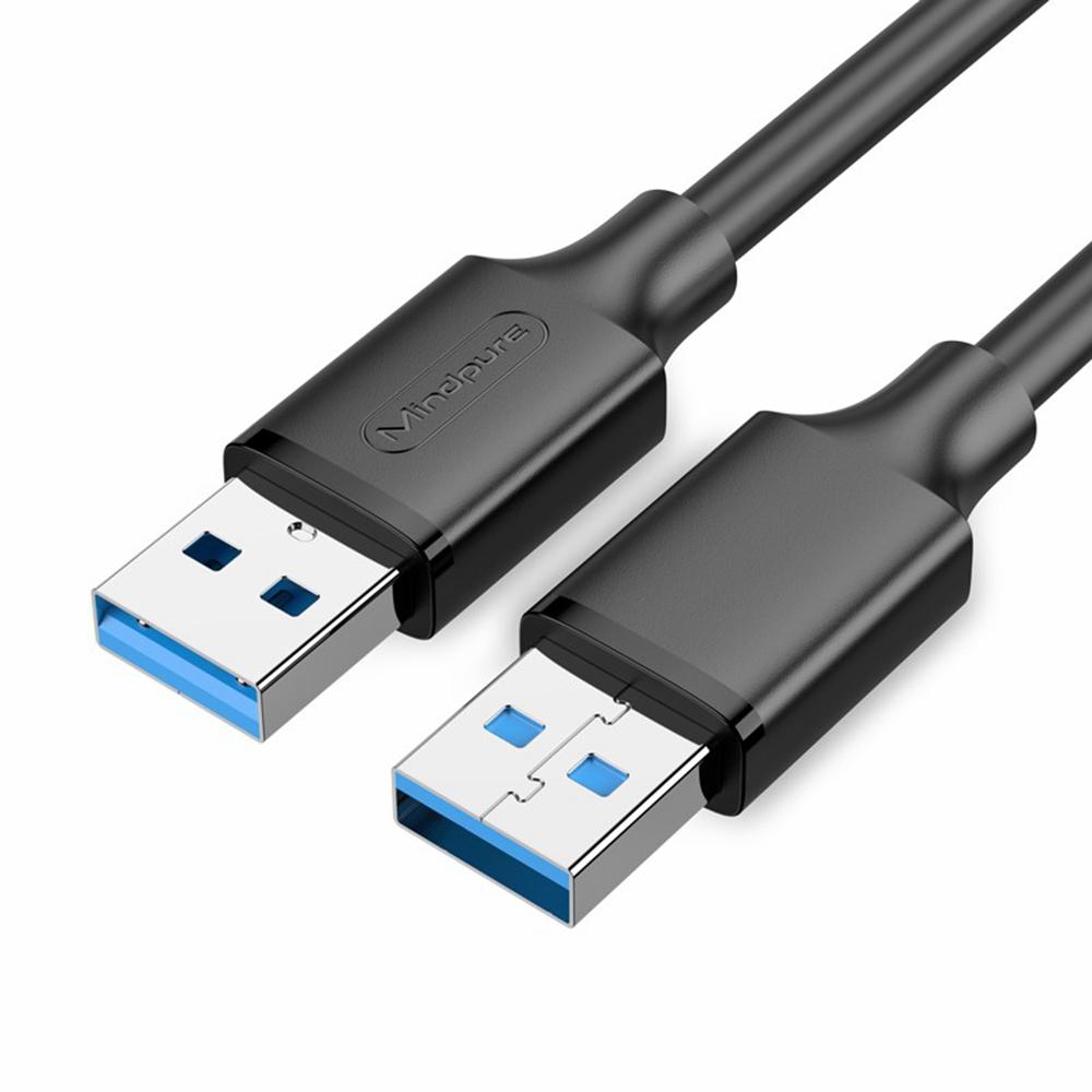 

MINDPURE US101 0.5м Високошвидкісна Двостороння Передача Даних USB 3.0 Кабель-Подовжувач Тато-Тато As Shown A