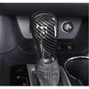 Carbon fiber Gear Shift Knob Cover Trim 1pcs For Toyota Highlander 2015-
